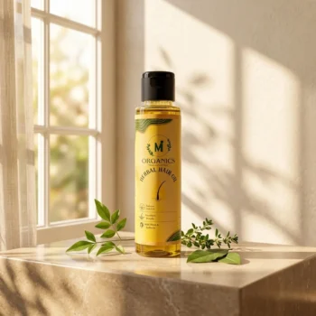 MI Organics 100% Organic Herbal Hair Oil – No Side Effects | Fast Hair Growth, Anti-Dandruff & Hair Fall Control