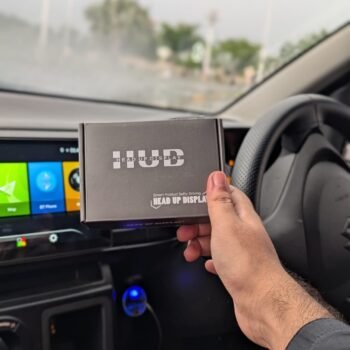 Universal GPS Car HUD Speedometer – Head-Up Display with USB Power for Real-Time KM/H Driving Data